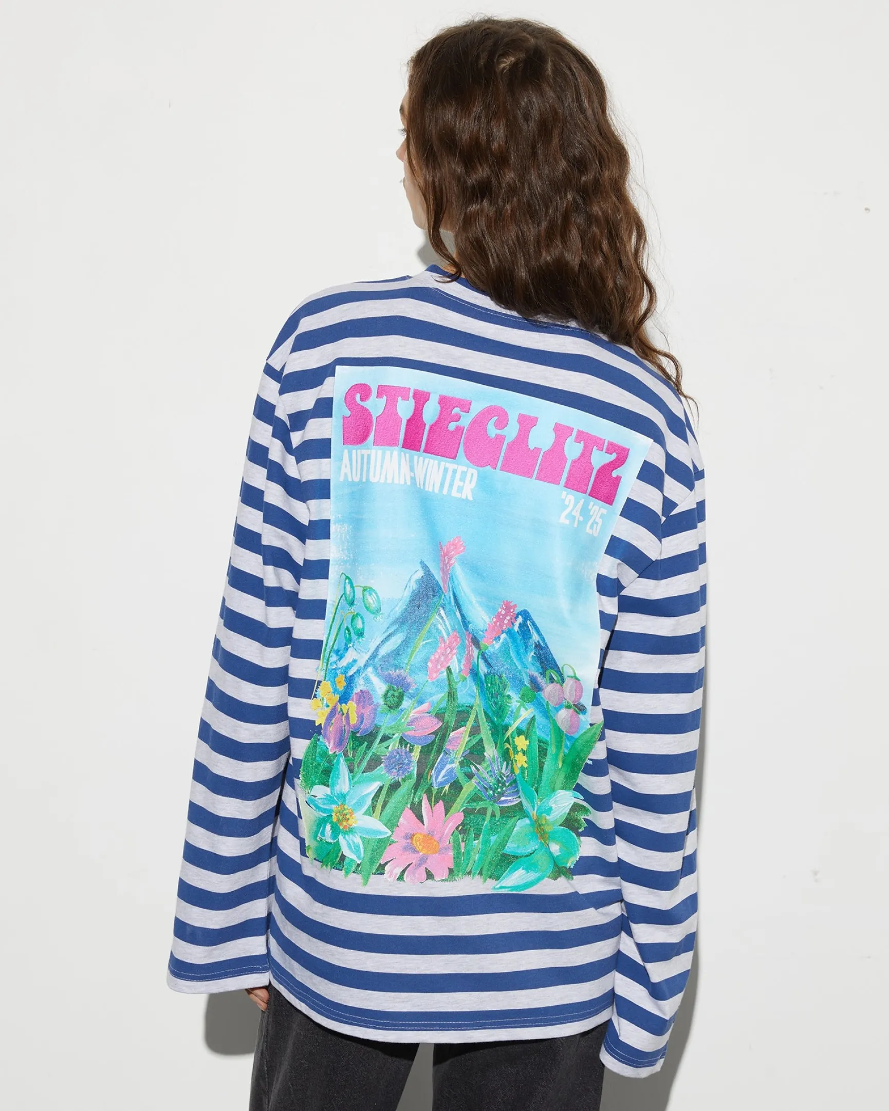 Ada Wide Skate Longsleeve | Melange Grey