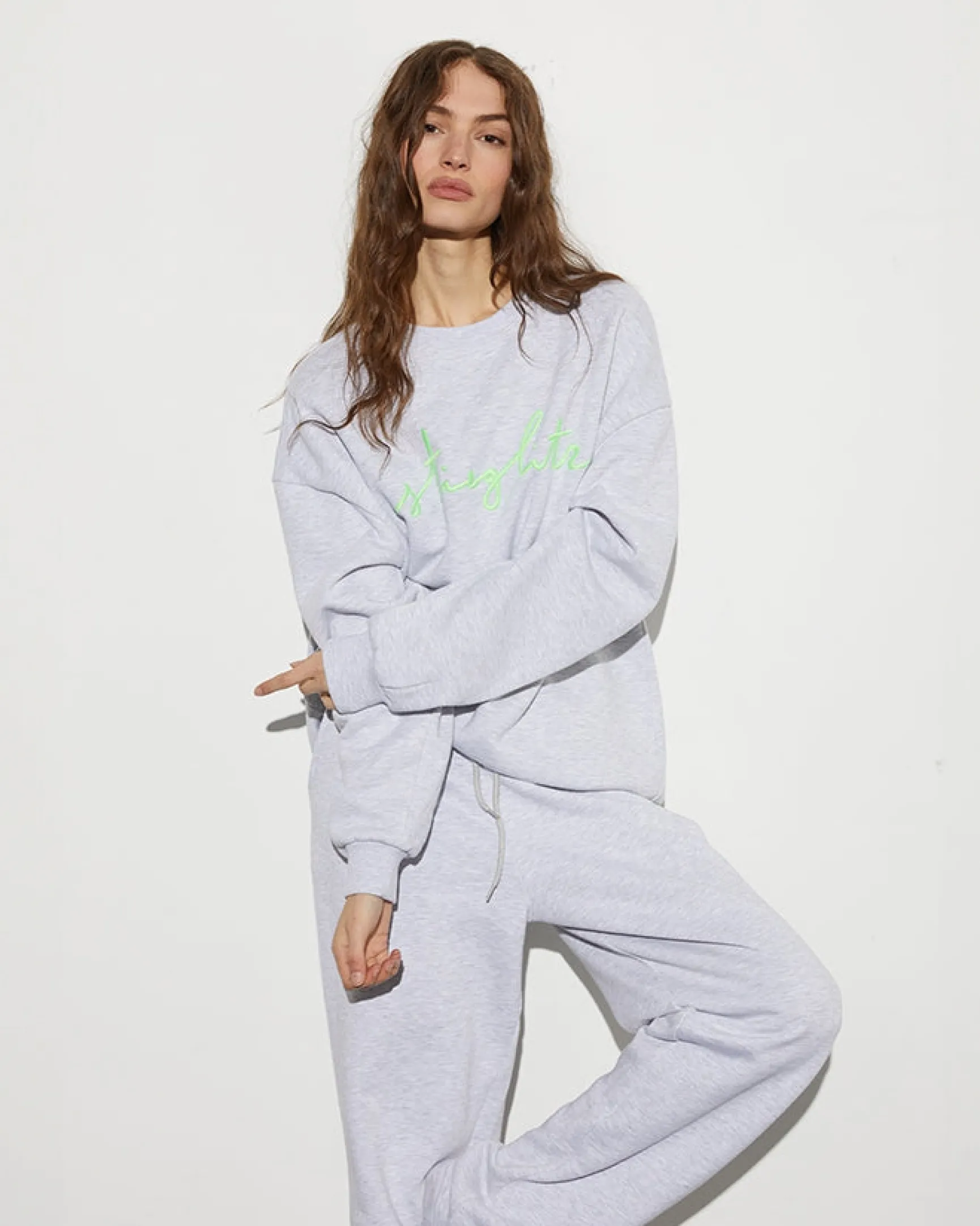 Aiko Sweater | Melange Grey