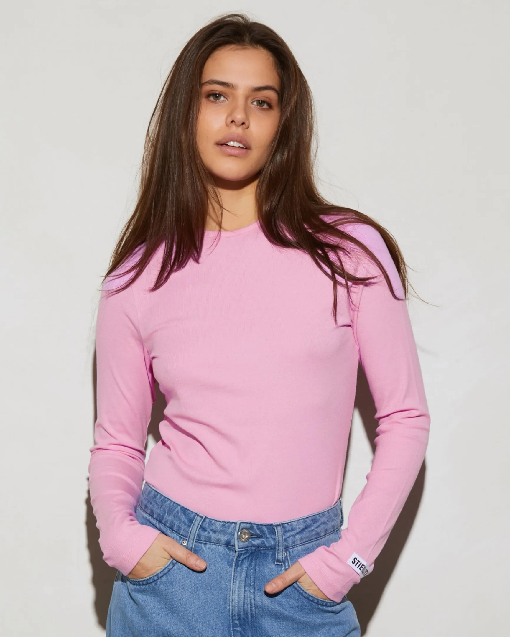 Basic Longsleeve Top | Pink