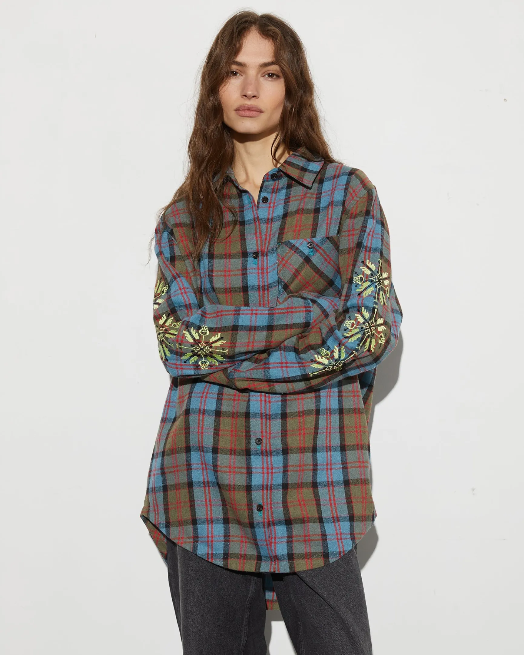 Caiden Blouse | Blue