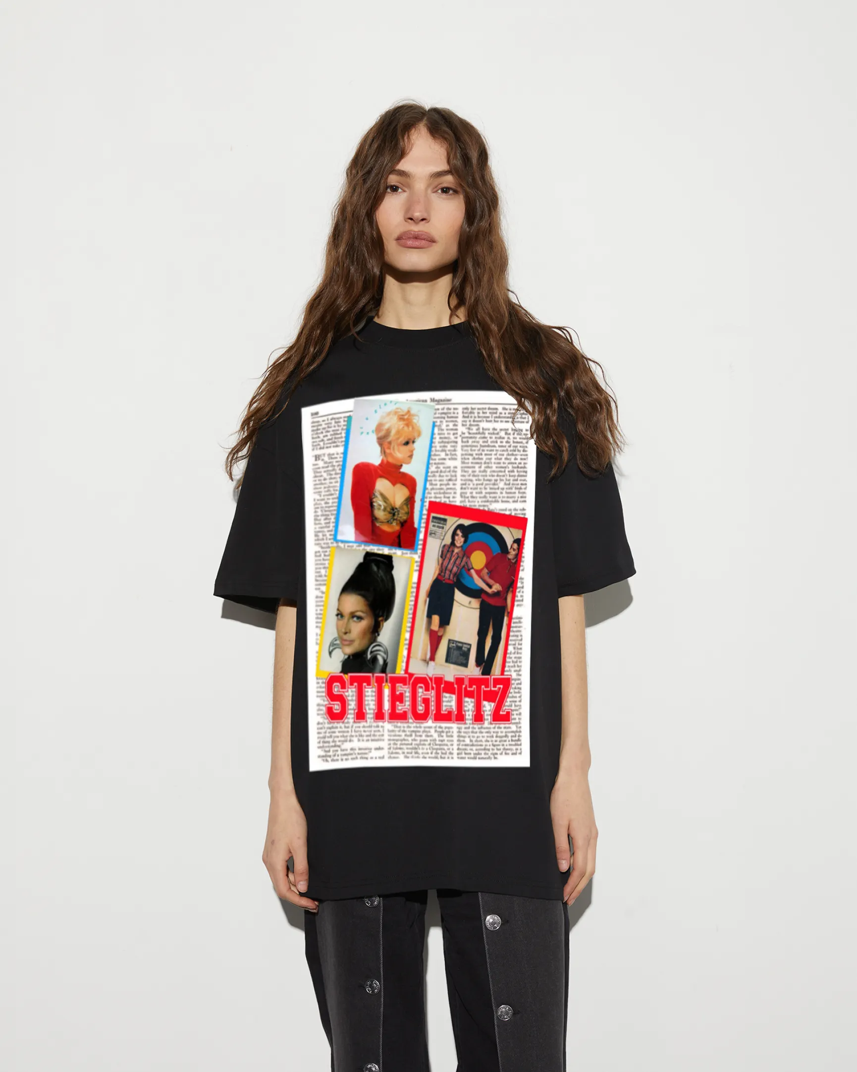 Dunja Oversized T-shirt | Black