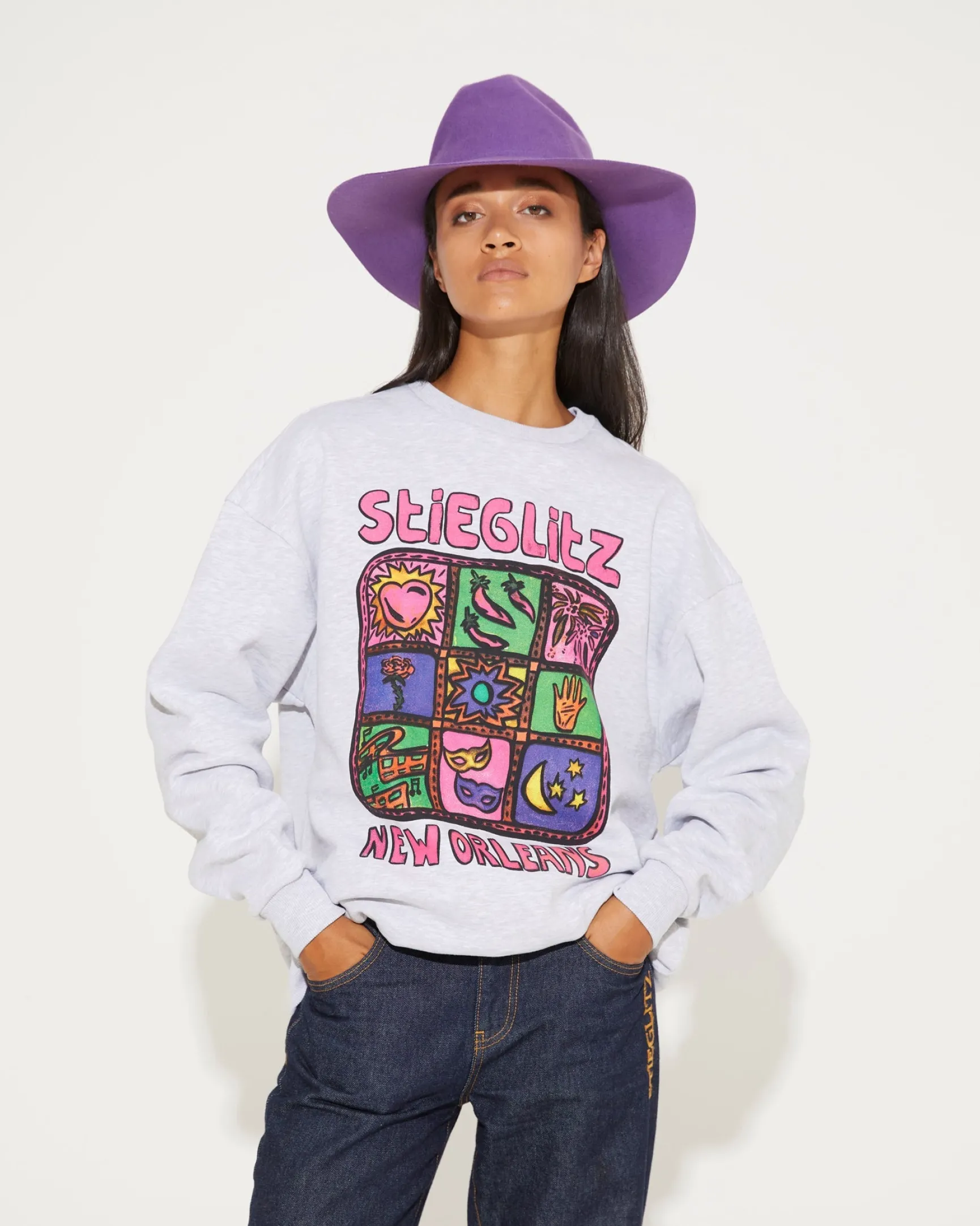 Mardy Sweater | Melange Grey