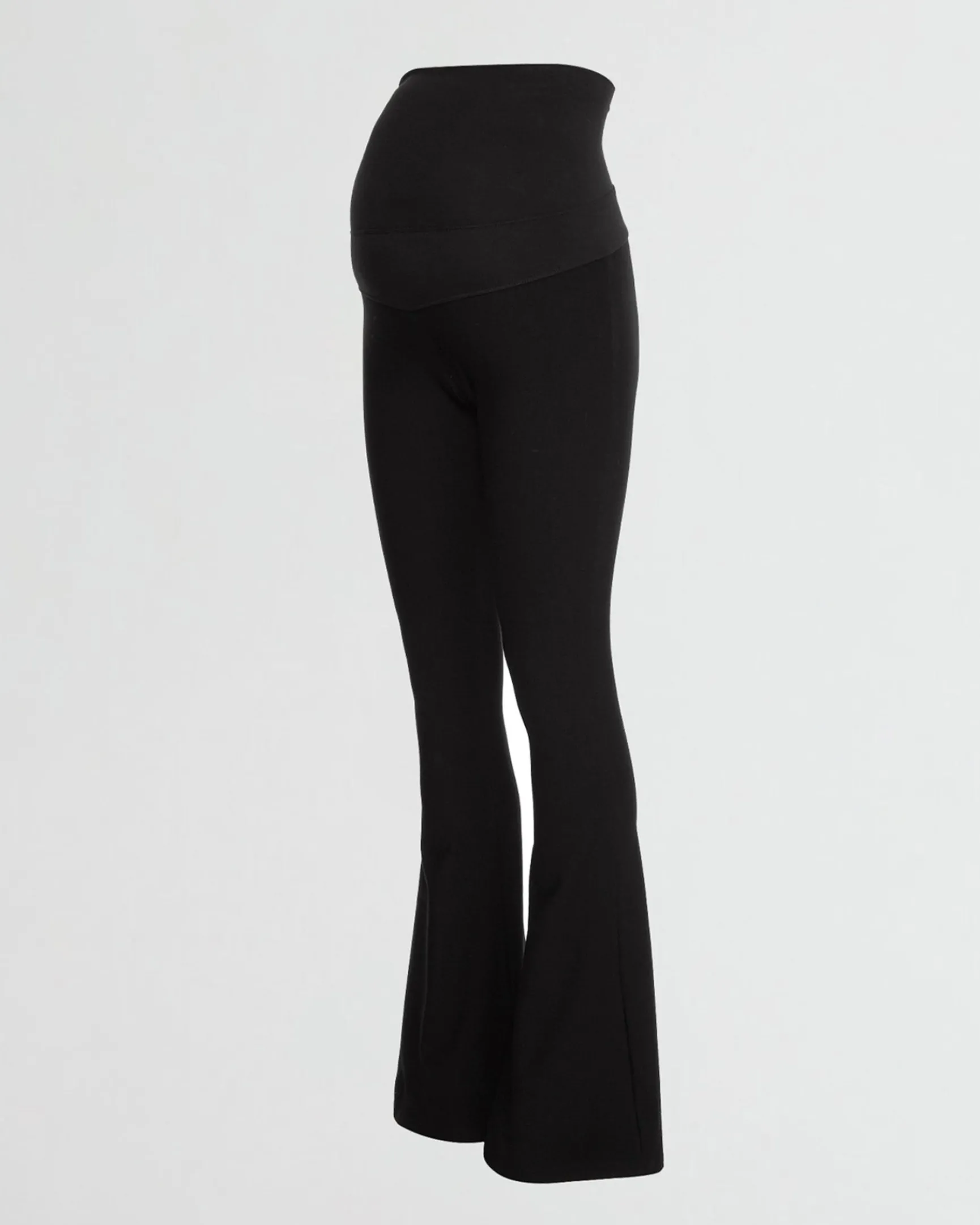 Maternity Flared Broek | Black