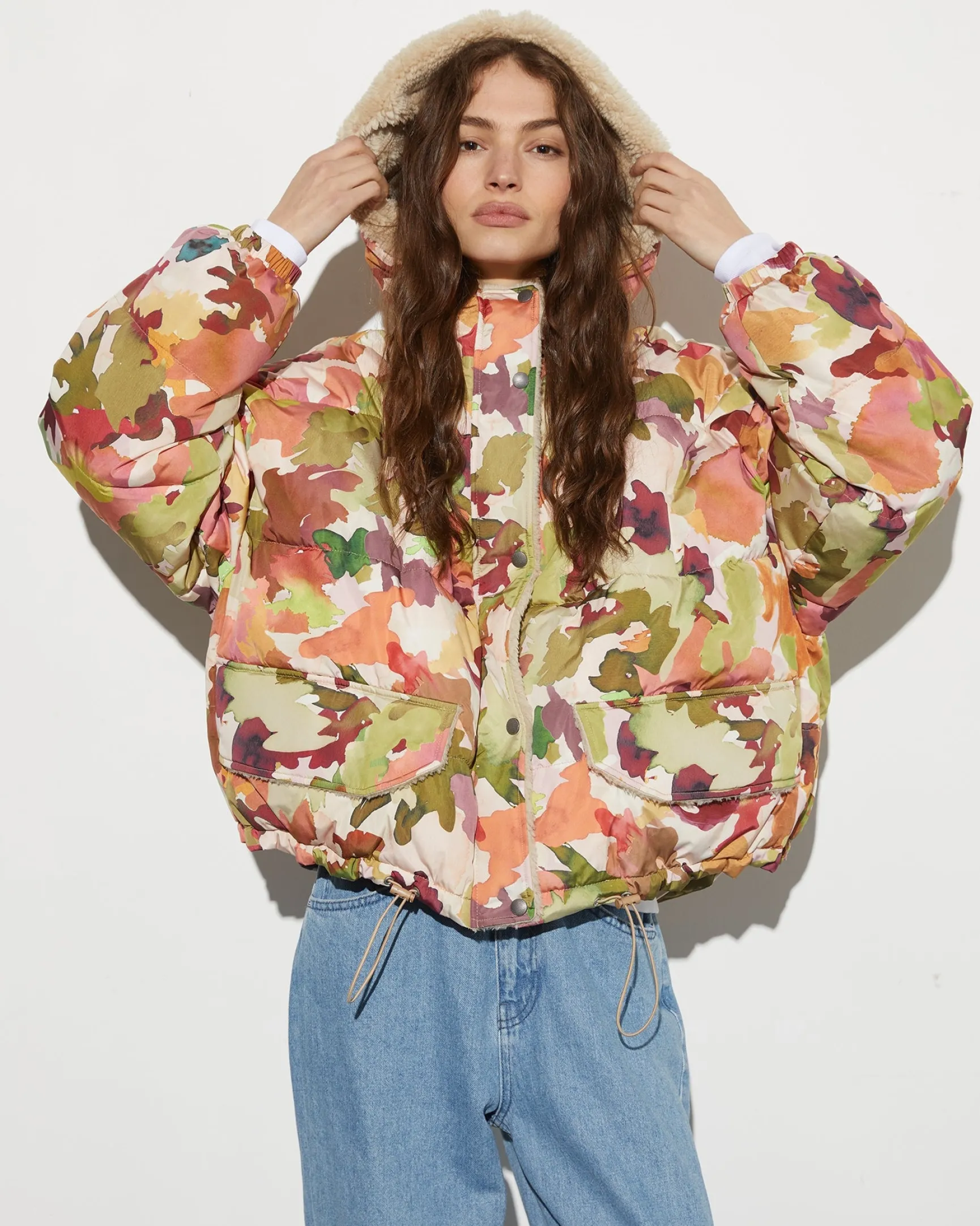 Mila Puffer Jacket | Brown