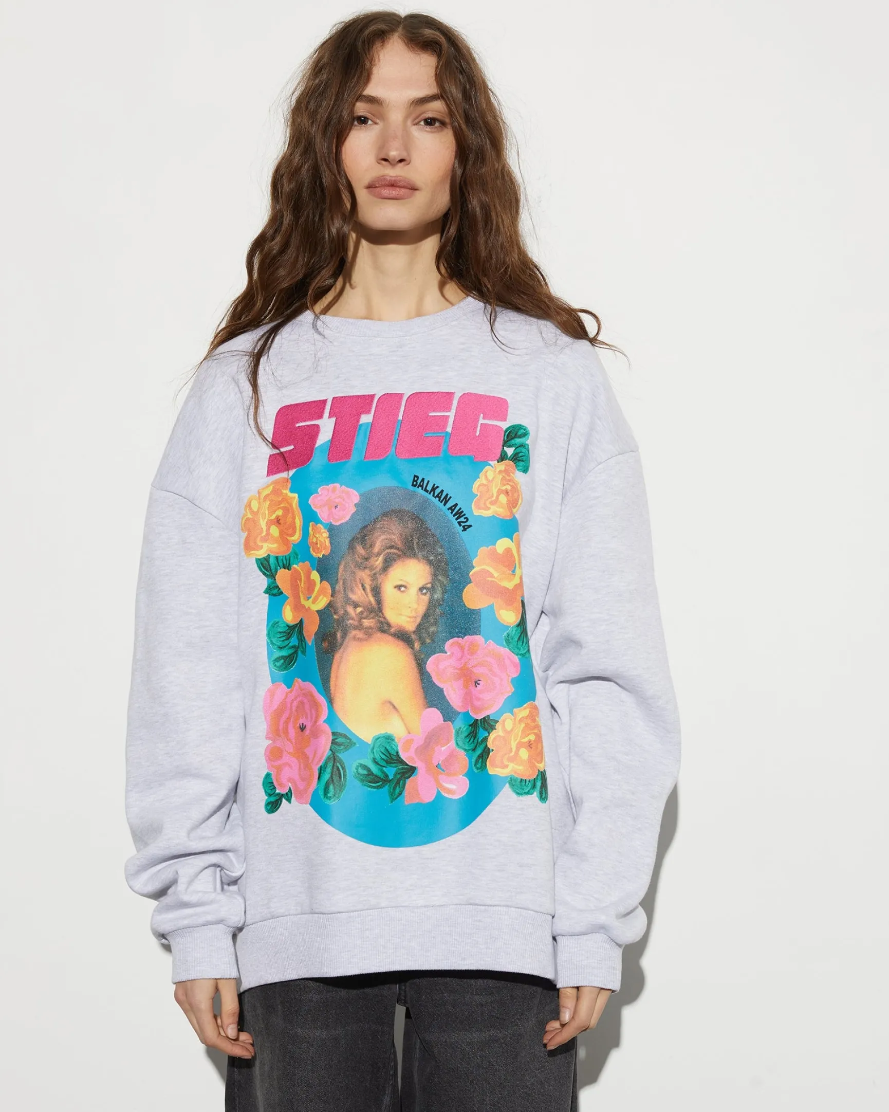 Svetlana Sweater | Melange Grey