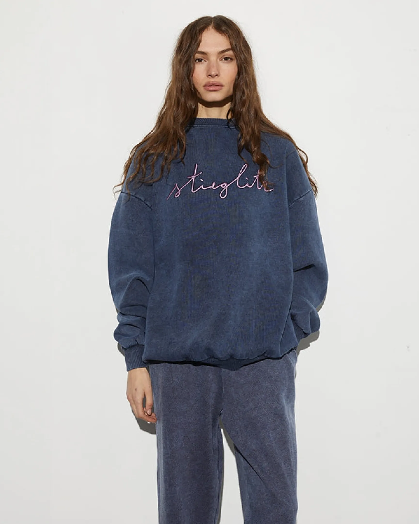 Worn Out Sweater | Washed Blue